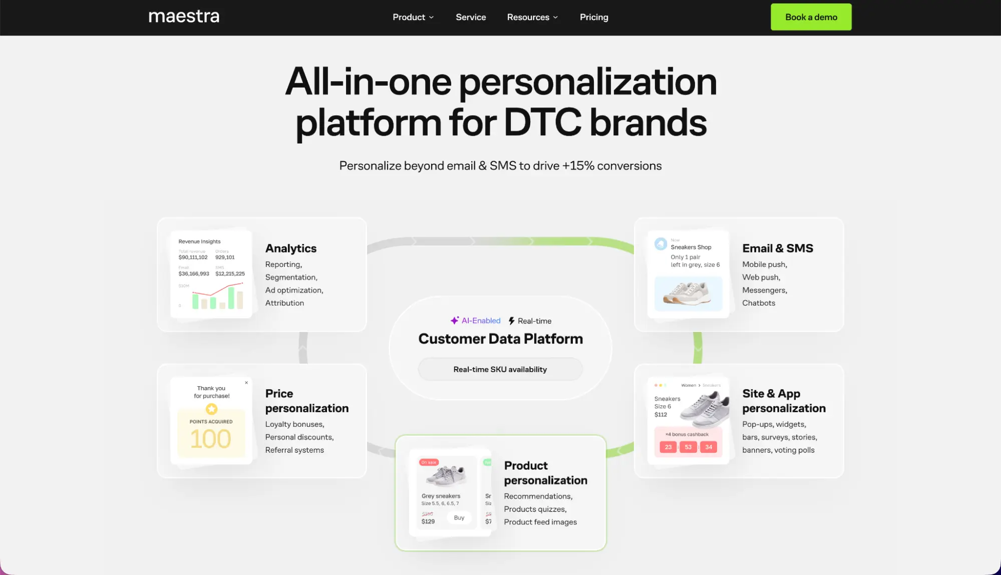 Maestra homepage Maestra homepage