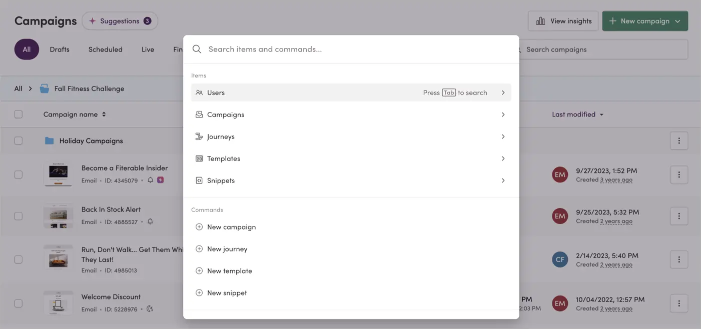 Quick actions on Iterable Quick actions on Iterable