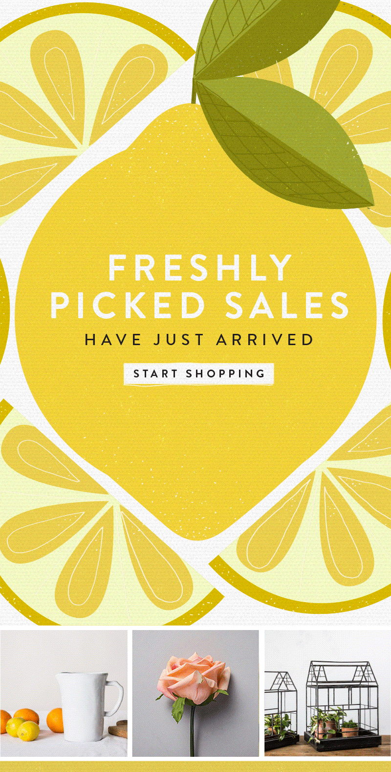 Lemon animated summer GIF