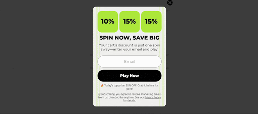 The ‘’Slot Machine’’ widget The ‘’Slot Machine’’ widget