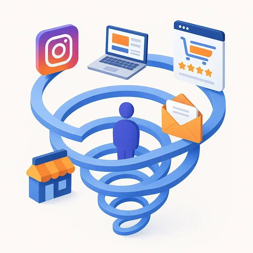 Customer journey as a spiral