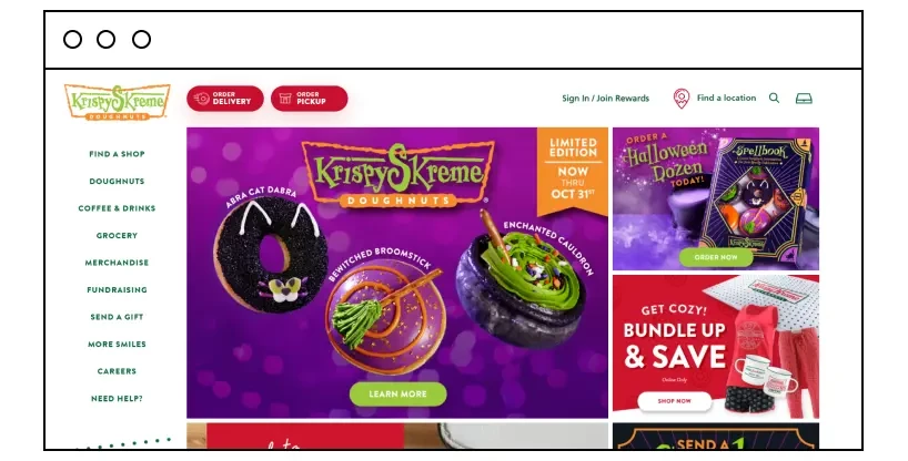 Gogoși ediție limitată Krispy Kreme