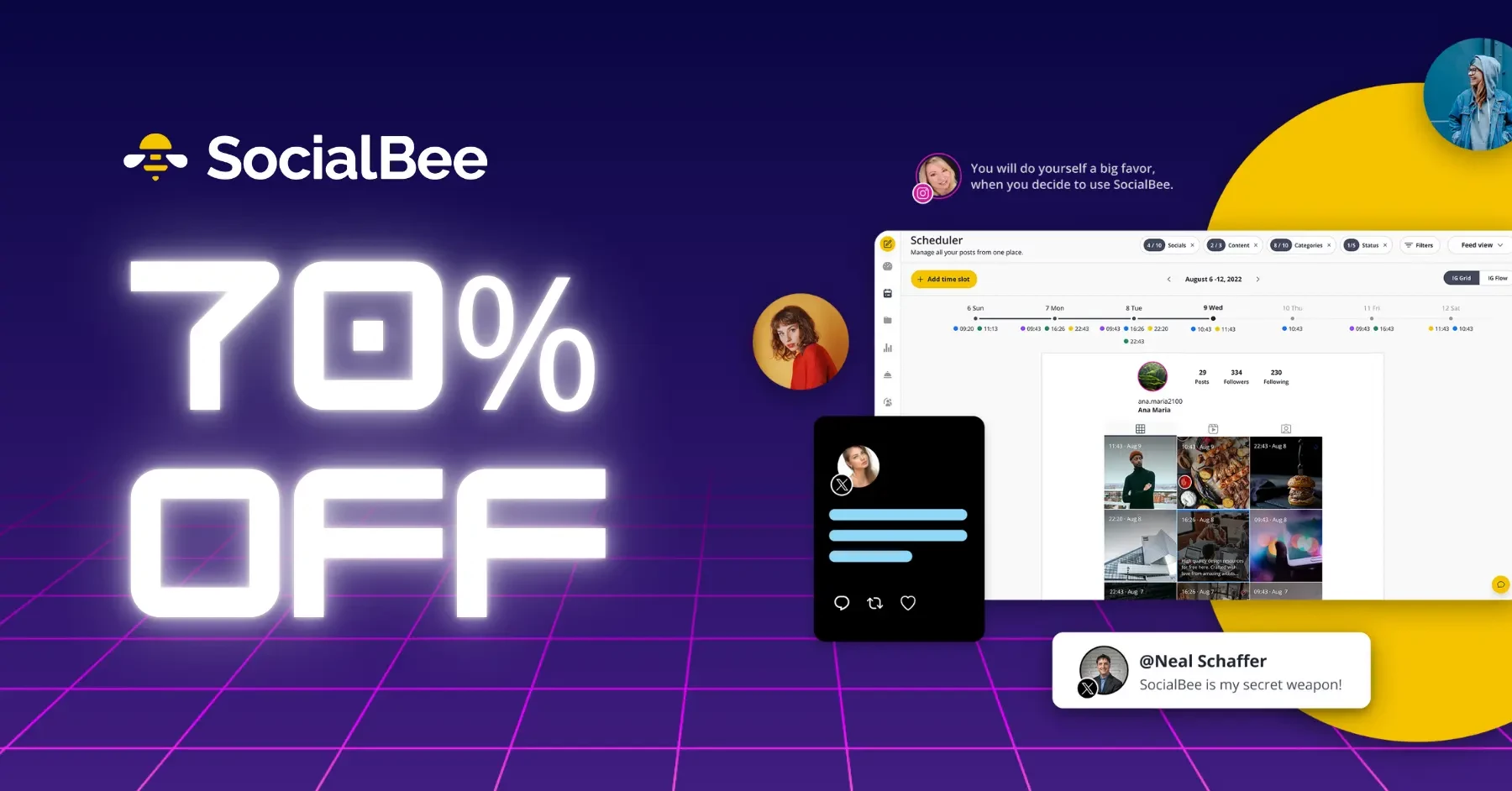 SocialBee offer