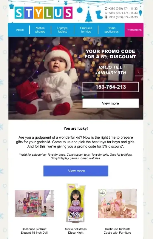 Un exemplu de mesaj pentru un grup segmentat Un exemplu de mesaj pentru un grup segmentat