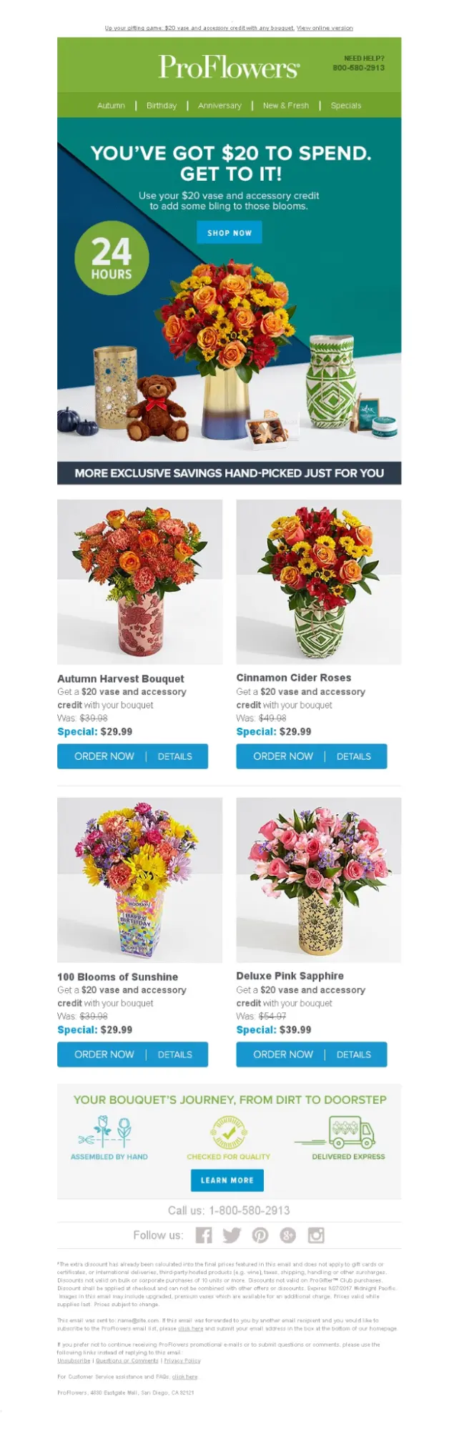 Un exemplu de recomandări personalizate de produse în email Un exemplu de recomandări personalizate de produse în email