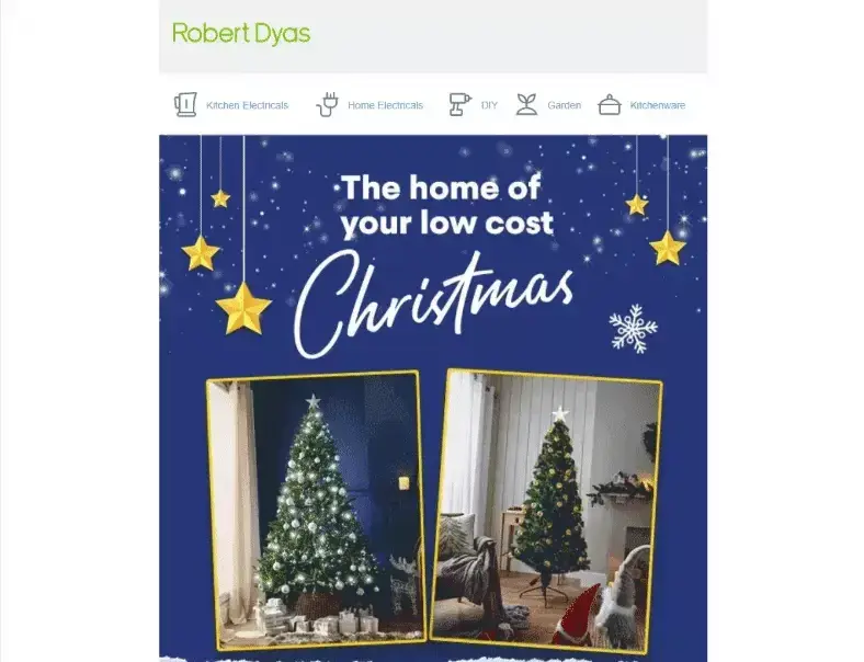 Funny GIF shows how easy it is to set up an artificial Christmas tree