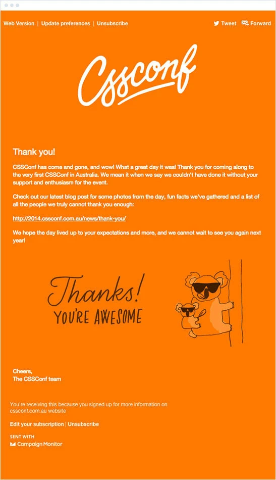 Thank You Email: TOP 10 Reasons to Thank Your Customer