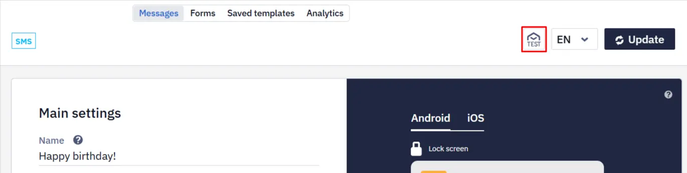 Quick number selection Quick number selection