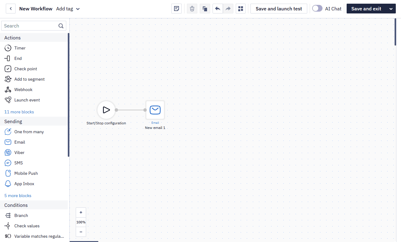 Kreator workflow drag-and-drop Kreator workflow drag-and-drop