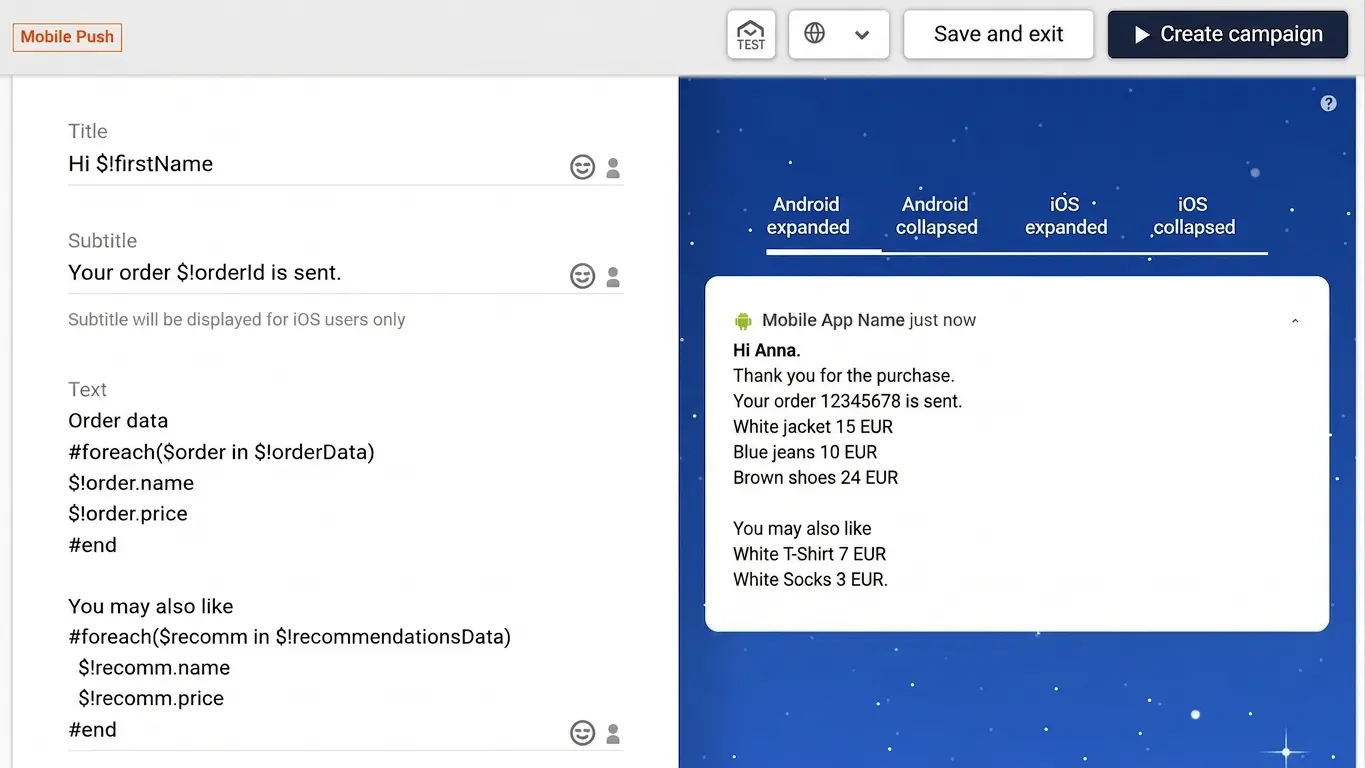 Data Substitution and Product Recommendations in Yespo 