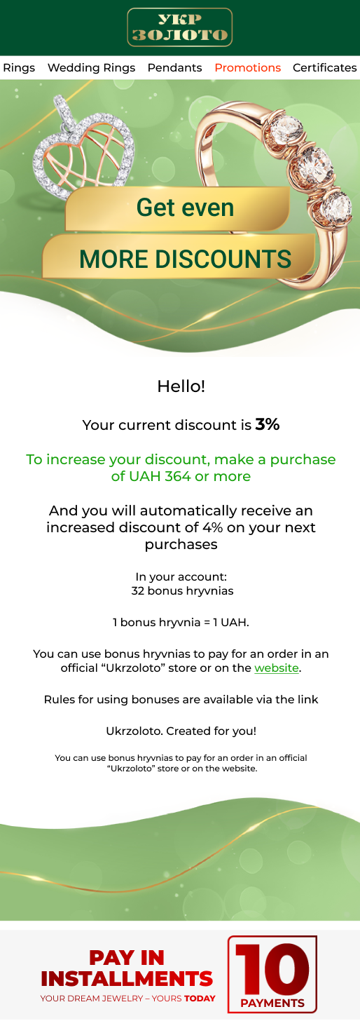 Letter from Ukrzoloto