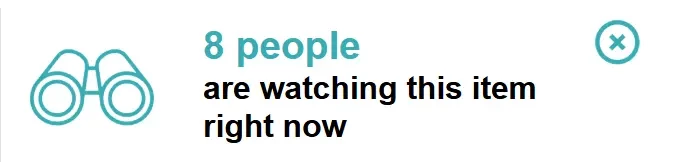 Example of social proof pop-up