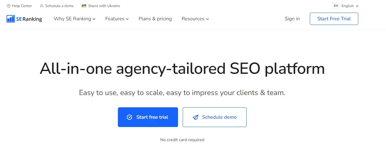 An example of placing a logo and login button in a header