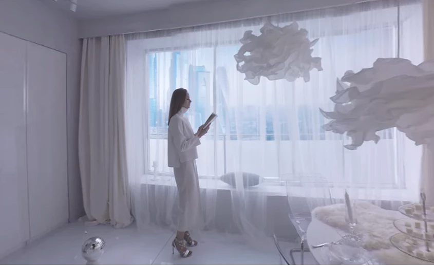 IKEA design in the Snow Queen style