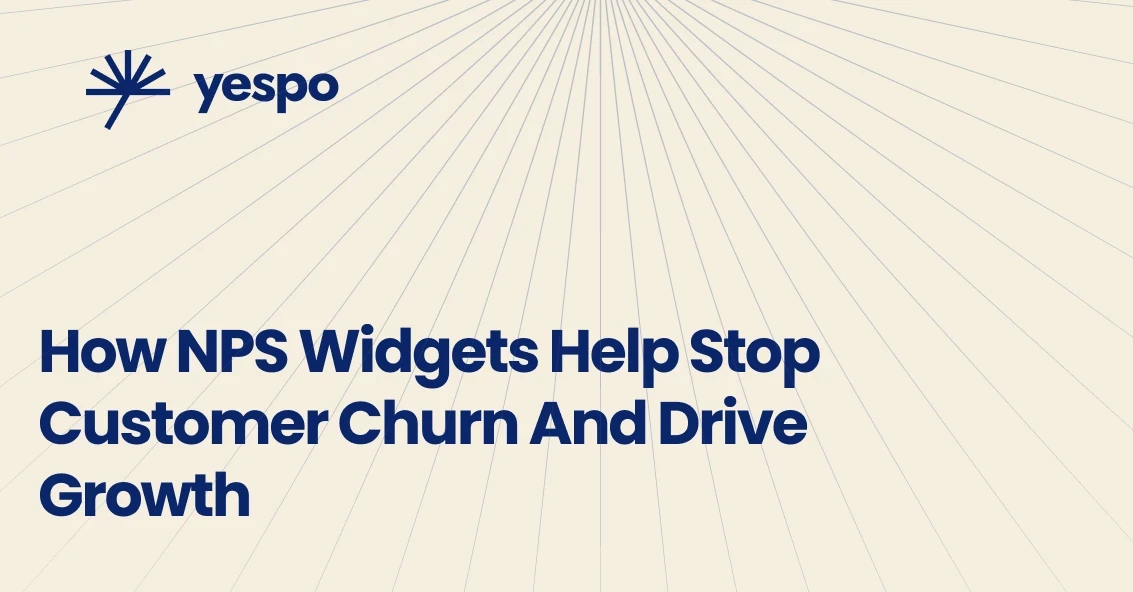 How NPS Widgets Help Stop Customer Churn and Drive Growth