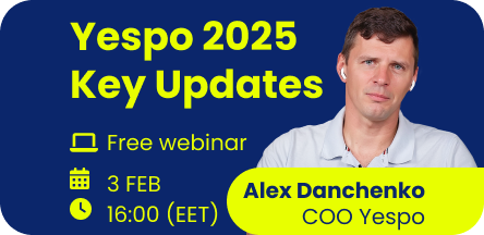 Key Yespo updates of 2025